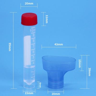 coletor indolor da saliva do ADN dos jogos da coleção da saliva da casa 10mL