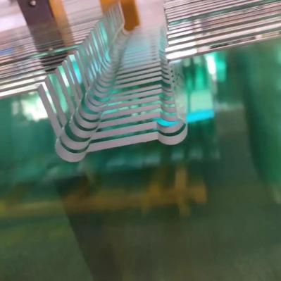 Meubles de bureau et hôtels en verre trempé 6 mm 10 mm 12 mm 19 mm Ultra Clear Sécurité