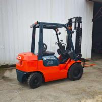 Used Original Japan For Toyota Forklift 3 Ton Gas/Diesel System GLP Fd30 3 Stage Mast Engine Forklift Stock For Sale