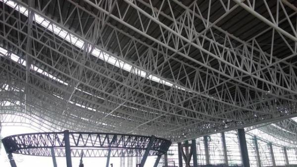 Outdoor Fireproofing Steel Building Gym With High Ceilings Low Maintenance