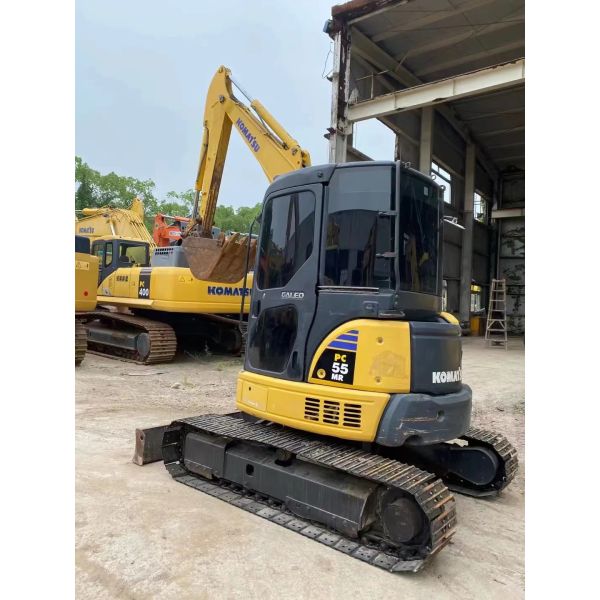 Excavadora usada de 1,5 t Venda de segunda mão PC55 Komatsu Earth Mini Excavator