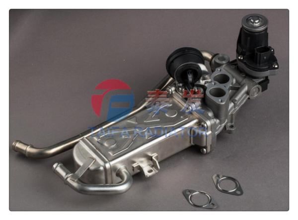 Stainless Steel Audi EGR Cooler , EGR Valve Seat Ibiza 1.6 TDI 03L131512AN