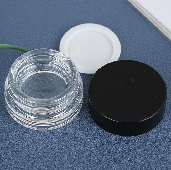 5g - 20g Eye / Face Cream Jar With Lid , Refillable Travel Loose Powder Container