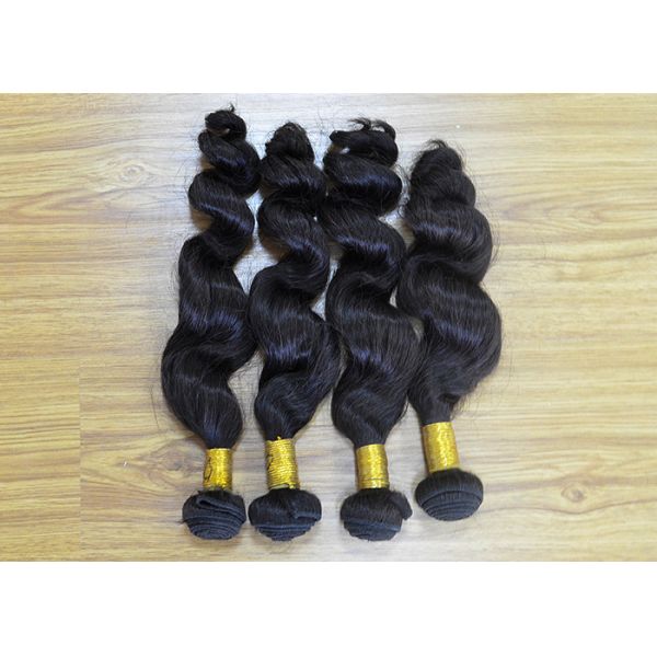 SGS 360 Frontal Wig Brazilian Remy Natural Wave Human Hair Extensions Sleek