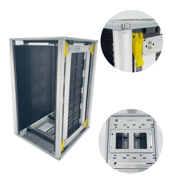Durable ESD Magazine Rack Suitable for Electronics Assembly Lines Requiring Static Control and Organized Document Storage