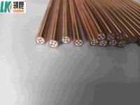 LEADKIN 6mm Copper Sheath Mineral Insulated Cable for Thermocouples