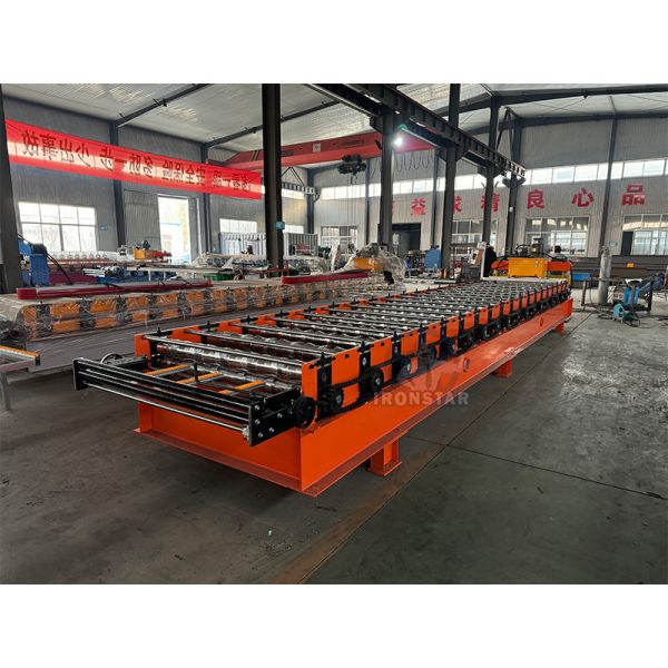 “T35 Trapezoidal Roofing Sheet Roll Forming Machine For Kyrgyzstan Metal Roof Panel Making Machine T35 Profile Trapezoidal Roof Panel Roll Forming Machine For Kyrgyzstan Construction Roofing Machine ”