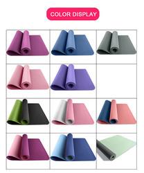Workout 10MM 1.83M 6MM Extra Thick Padded Anti Skid Exercise Mat Multi Function
