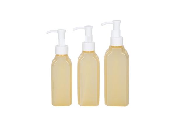 Remover de maquilhagem Bottle 120ml 150ml 200ml Bottle de óleo de limpeza PET
