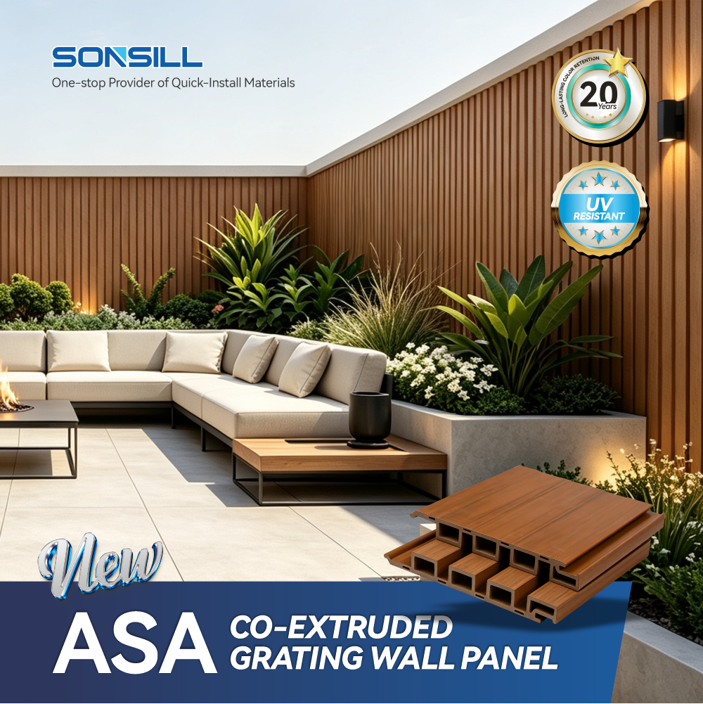 ASA Co-extruded Wall Panel Wholesale Supplier for Exterior Cladding and Building Projects