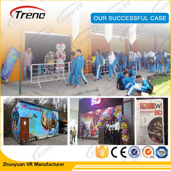 Крытый кинотеатр СД, 6 одобренный ИСО 9001 оборудования кино ДОФ электрический 7Д