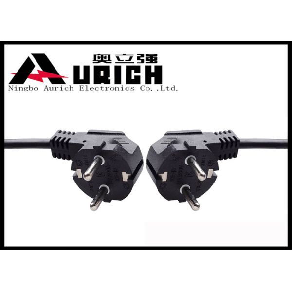 12A 125V Korea Standard International Power Cords Two Pin For Small Appliances