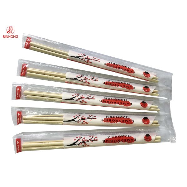Round Natural Mao Bamboo Chopsticks Disposable