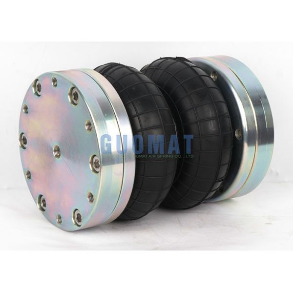 166mm Height Rubber Air Spring M10 Double Convoluted Air Balloon For Rotary Shaft Actuators