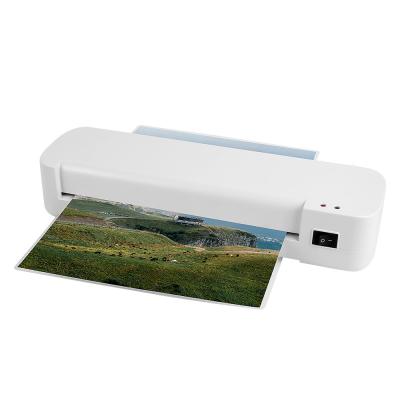 2 rolos de papel A4 máquina de laminação a quente com 9 polegadas de largura e função automática