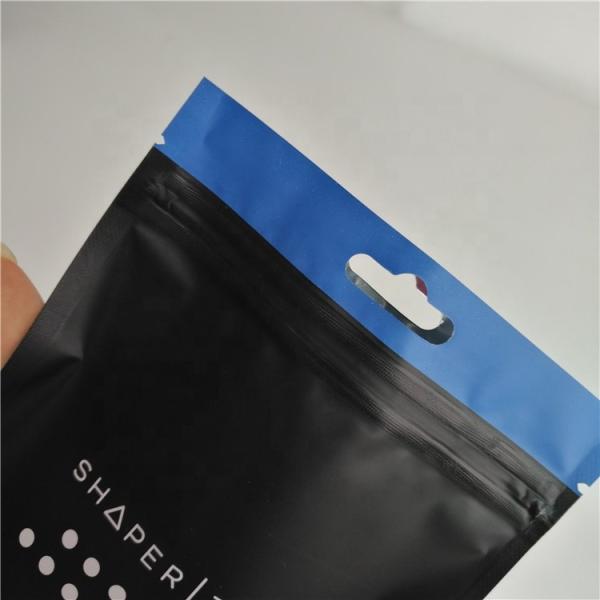 Electronic products plastic self-sealing foil bags for USB data line packaging with customized printing logo design