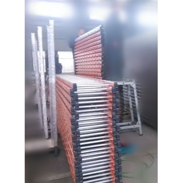 Adjustable Straight Scaffold Access Ladder , Industrial Aluminium Single Ladder