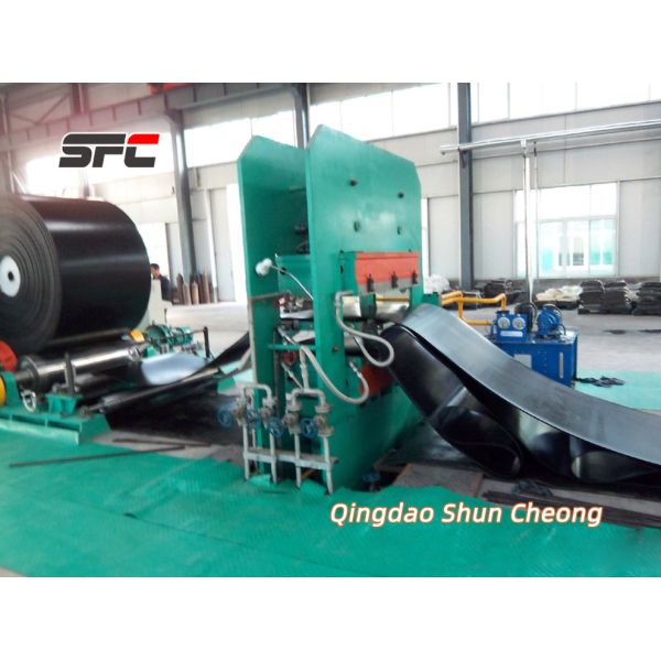 Independent Temperature Adjustment Conveyor Belt Vulcanizing Machine with PLC Control and Customization Options