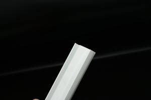 PMMA 乳白色拡散アクリルチューブ、つや消しPCチューブ、ポリカーボネートチューブ、プラスチックプロファイル、カスタマイズ