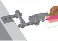 Estandardizando a extremidade de prendedores do trabalho feito com ferramentas do braço, prendedor compacto articulado da chapa metálica