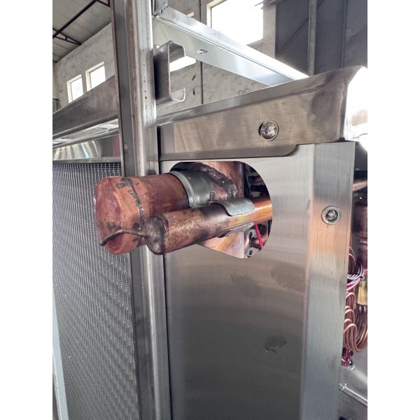 New Design Custom OEM Low Noise High Efficiency Stainless Steel Air Cooler with 1 Year Warranty for Cold Rooms