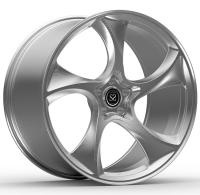 Ferrari 488 21x9.5 e 22x12 Jantes forjadas sob medida escovadas + revestimento claro