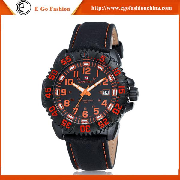 Naviforce Watch Army Watches Man Stainless 904102 LED Luminous Hands Watch Sport Watches