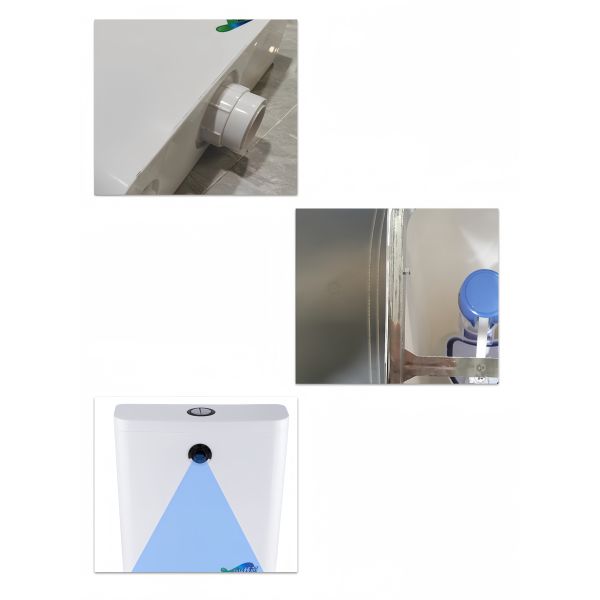 Wall Mounted Concealed Tank Cistern with Stainless Steel Frame and European Watermark