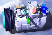Compressor magnífico da C.A. de A4 Audi Ac Compressor Replacement Skoda