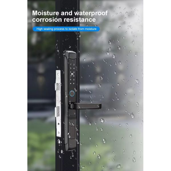 Serrures intelligentes extérieures étanches en alliage d'aluminium à pont cassé, serrure numérique spéciale