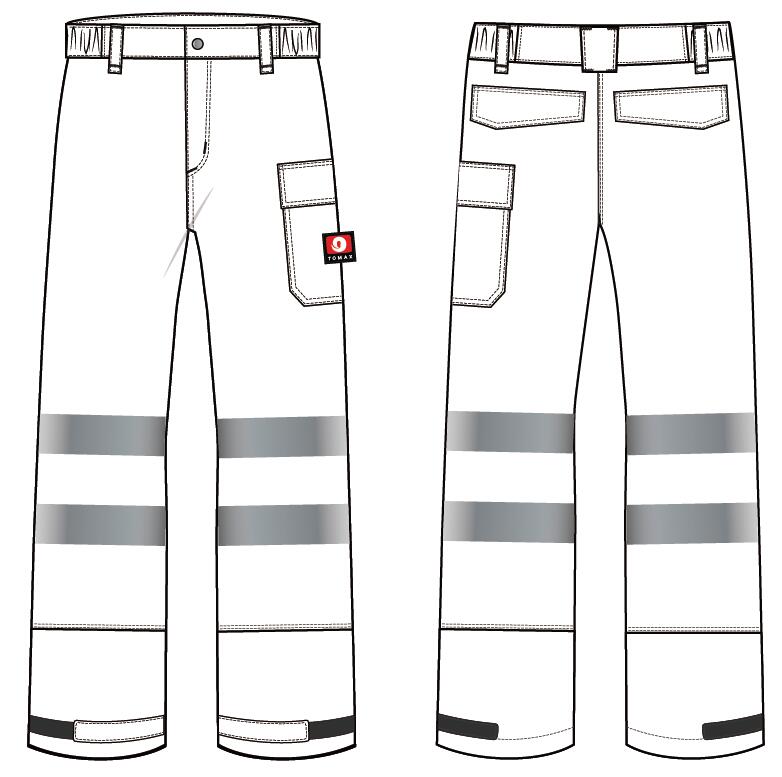 Пламя Hivis Offshore retardant Workwear анти- статическое с углеродным волокном внутри