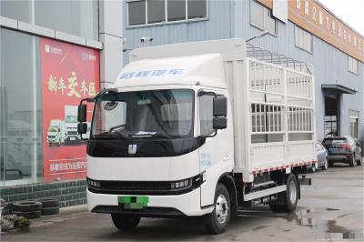 White Geely All Electric Box Truck Electric 26 Foot Box Truck