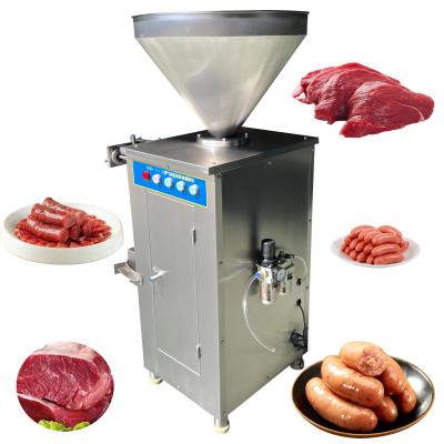 Pneumatic Sausage Filling Machine With Automatic Portioning And Twisting Function