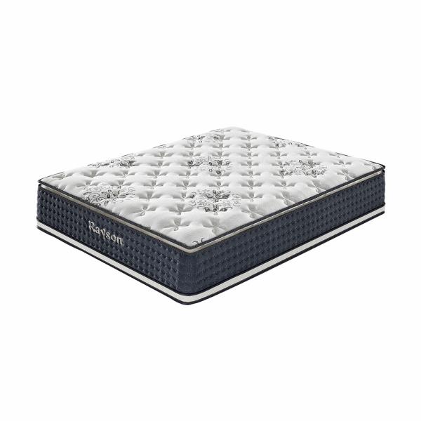 Elegância superior da polegada 38cm do colchão de mola 15 do bolso do descanso dobro