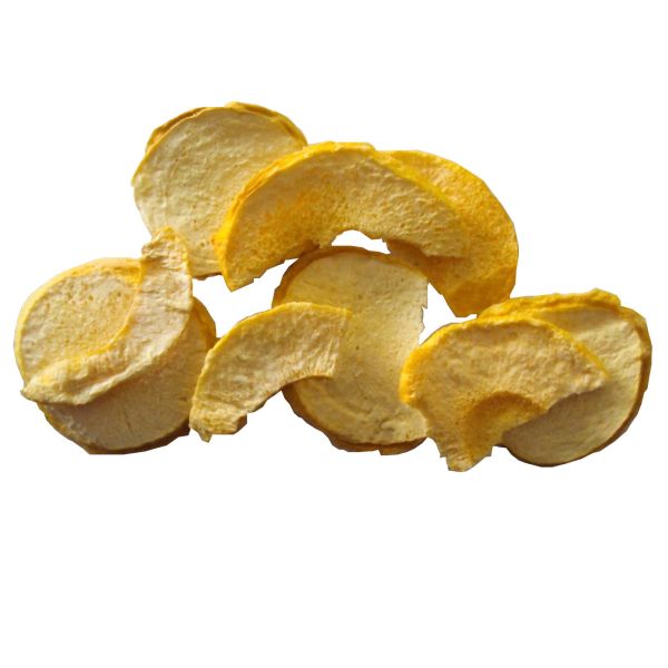 Freeze Dried Peach Chips green and safe Chinese instant fruit Nothing Added