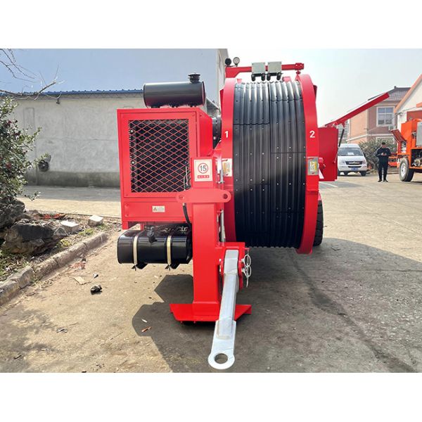 TY2x40-1800 Hydraulic Cable Tensioner 5Km/H 80KN Stringing Equipment