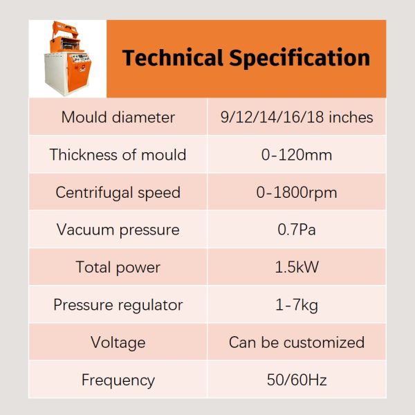 YD Easy-to-Operate PLC-Controlled Automatic Vacuum Centrifugal Casting Machine Zamak Lead Cast Large Capacity High Multi-Voltage