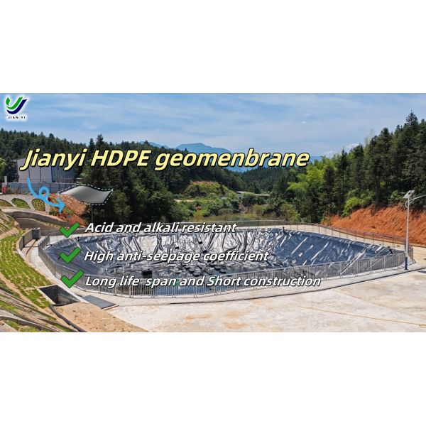 Geomembrane Liner - High-Performance Impermeable Sheet for Waterproofing