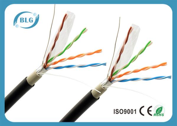 Al - Foil Shielded Cat5e Ethernet Lan Cable For Exterior Using Waterproof