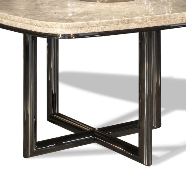 Нога креста нержавеющей стали мебелей домашнего мраморного обеденного стола столешницы роскошная современная