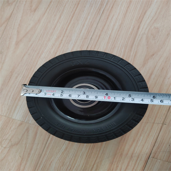 6x2 Inch PU Foam Wheel Beach Wagon Heavy Duty Wheels For Trolley