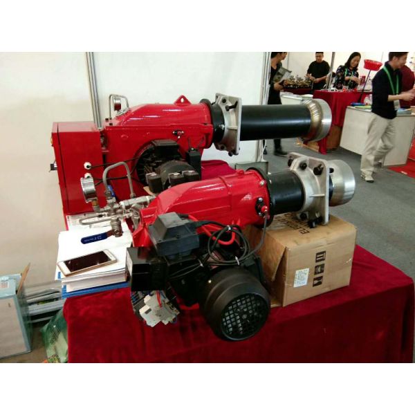 600000kcal Oil Boiler Burner , Automatic Waste Oil Burner 380V Power Supply