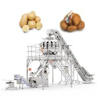 High Quality Automatic Walnut Net Bag Clipping Packing Machine Garlic Onions Potatoes Citrus Mesh Bag Packing Machine Chocolate Coins Mesh Bag Packing Machine