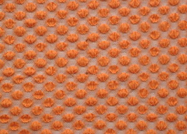 Flexible Bubble Flexible Stretchy Lace Fabric , Nylon / Spandex And Cotton
