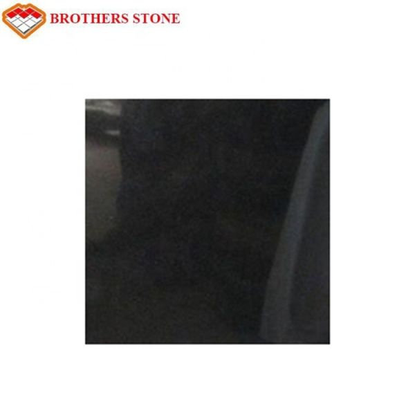 Construction Material Granite Stone Slabs , Nero Assoluto Granite Tiles
