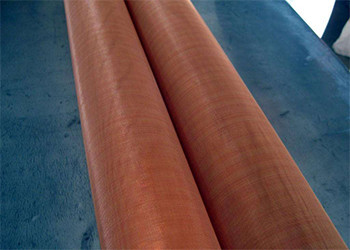 Unique Fine Phosphor Bronze Mesh , Bronze Screen Mesh Plain Dutch Weave