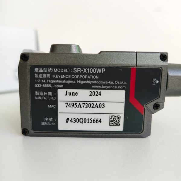XR-X100WP KEYENCE Autofocus Code Reader Wide-field Type (1.4 Megapixels) PoE Models