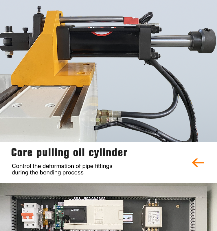 Bending Machine Small Round Nigeria Nc Exhaust 2d Three Roller for Iron Steel Tube Clamp Aluminum Pipe