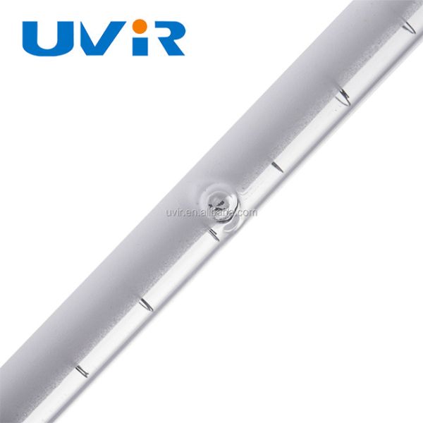 2500W Short Wave Quartz Infrared Lamp for Paint Drying with 1100-2600°C Tungsten Filament and 5000 Hours Lifespan