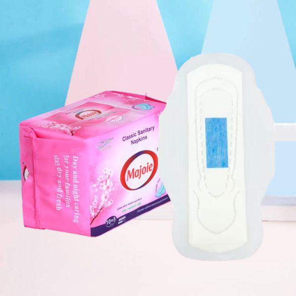 OEM / ODM Disposable High Quality Cotton Anion Ladies Pads Sanitary Napkins